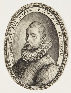 Popiersie mężczyzny zwróconego w lewo autorstwa Hendrick Goltzius