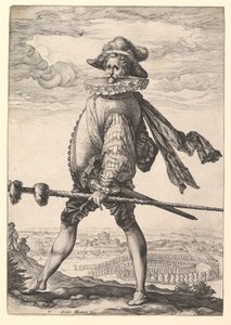 Kapitan piechoty autorstwa Hendrick Goltzius