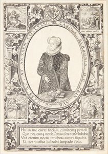 Charlotta de Burbon autorstwa Hendrick Goltzius