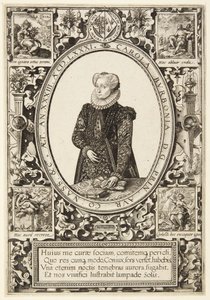 Charlotte de Burbon autorstwa Hendrick Goltzius