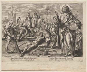 Chrystus autorstwa Hendrick Goltzius