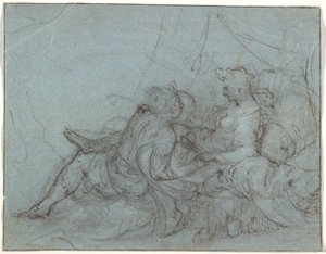 Kochająca para autorstwa Hendrick Goltzius
