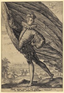 Chorąży autorstwa Hendrick Goltzius