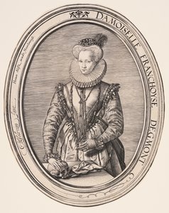 Françoise van Egmond autorstwa Hendrick Goltzius