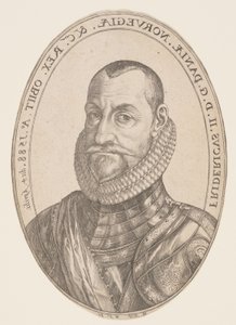 Fryderyk II, król Danii i Norwegii autorstwa Hendrick Goltzius