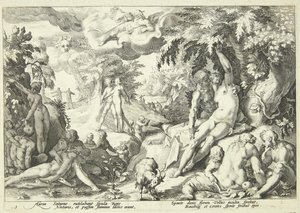 Złoty wiek autorstwa Hendrick Goltzius