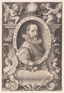Hans Bol autorstwa Hendrick Goltzius