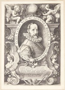 Hans Bol autorstwa Hendrick Goltzius
