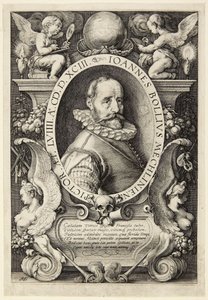 Hans Bol autorstwa Hendrick Goltzius
