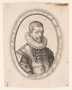 Hans Felbier autorstwa Hendrick Goltzius