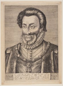 Henryk IV Francuski autorstwa Hendrick Goltzius