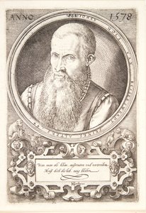 Jan Goltz II autorstwa Hendrick Goltzius