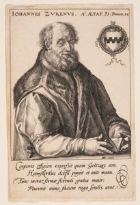 Jan van Zuren, burgrabia Haarlemu autorstwa Hendrick Goltzius