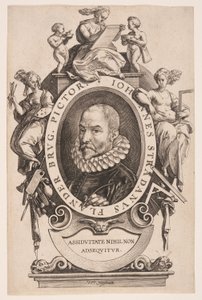 John Stradanus autorstwa Hendrick Goltzius