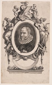 John Stradanus autorstwa Hendrick Goltzius