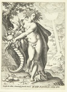 Ziemia (Terra) autorstwa Hendrick Goltzius