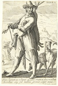 Ziemia (Terra) autorstwa Hendrick Goltzius