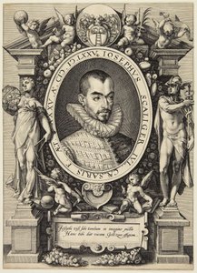 Josephus Justus Scaliger autorstwa Hendrick Goltzius
