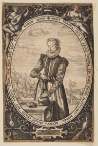 Josina Hamels autorstwa Hendrick Goltzius