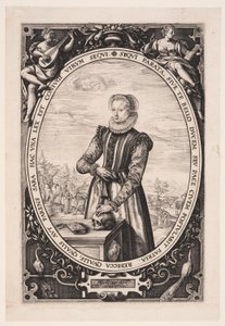 Josina Hamels autorstwa Hendrick Goltzius
