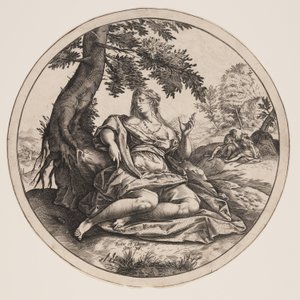 Juda i Thamar autorstwa Hendrick Goltzius