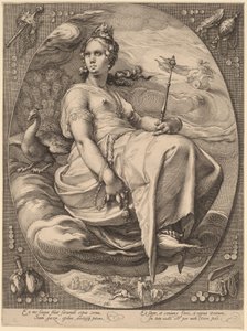 Juno autorstwa Hendrick Goltzius