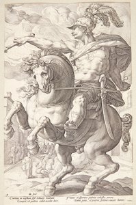 Marek Kurcjusz autorstwa Hendrick Goltzius