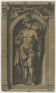 Rtęć Marcus (tytuł na obiekcie) autorstwa Hendrick Goltzius