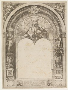 Mojżesz z tablicami Prawa autorstwa Hendrick Goltzius
