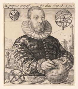 Nicolaus Petri z Deventer autorstwa Hendrick Goltzius