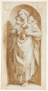 Jałmużna autorstwa Hendrick Goltzius