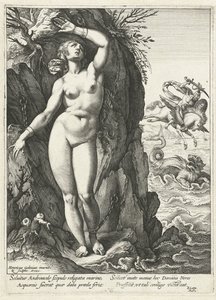 Perseusz w Andromedzie autorstwa Hendrick Goltzius