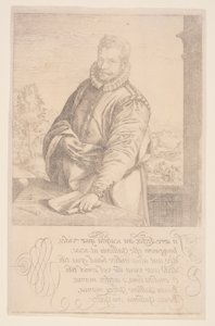 Philips Galle autorstwa Hendrick Goltzius