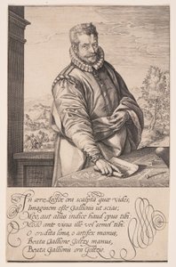 Philips Galle autorstwa Hendrick Goltzius