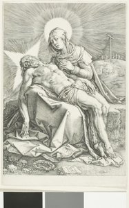 pieta autorstwa Hendrick Goltzius