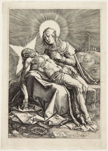 Pietà autorstwa Hendrick Goltzius