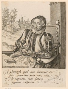 Portret Anny Fullings autorstwa Hendrick Goltzius