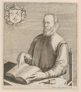 Portret Gerarda de Jode’a autorstwa Hendrick Goltzius