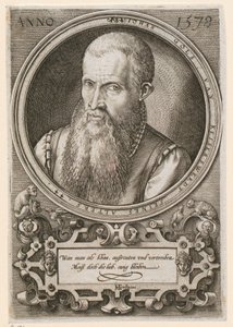 Portret Jana Goltza II [Jan Gols; Johan Gols] autorstwa Hendrick Goltzius
