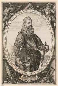 Portret Jacques’a de la Faille’a autorstwa Hendrick Goltzius