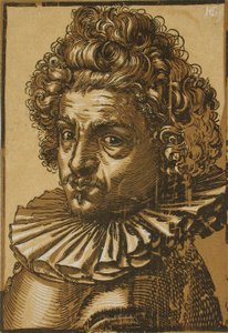 Portret Gillisa van Breena autorstwa Hendrick Goltzius