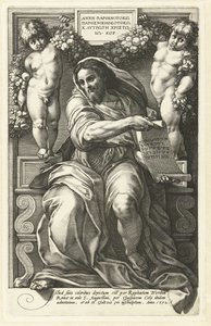 Prorok Izajasz autorstwa Hendrick Goltzius