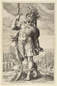 Publius Horatius autorstwa Hendrick Goltzius