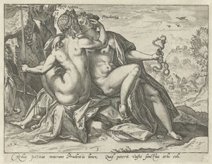 Sprawiedliwość i roztropność (Justitia / Prudentia) Zjednoczone cnoty (tytuł serii)