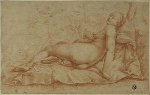 Leżąca Wenus autorstwa Hendrick Goltzius