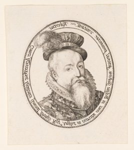 Robert Dudley, hrabia Leicester autorstwa Hendrick Goltzius