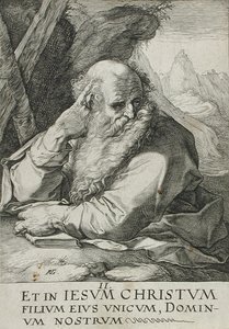 Święty Andrzej autorstwa Hendrick Goltzius