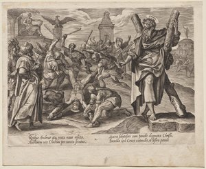 św. Andrzeja autorstwa Hendrick Goltzius