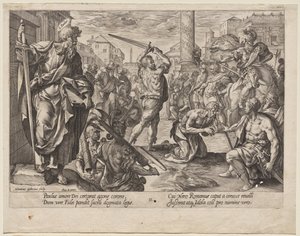 Święty Paul autorstwa Hendrick Goltzius