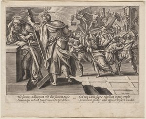Św. Judasz Tadeusz i Szymon Zelota autorstwa Hendrick Goltzius
